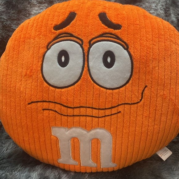 Orange M&M Character Pillow - Picture 9 of 16